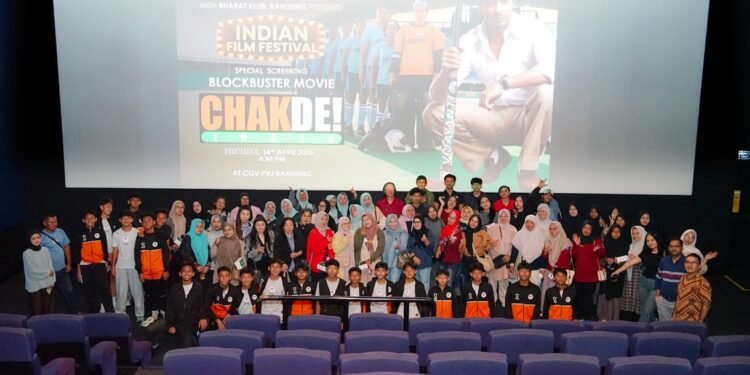 Pemutaran Film Chak De India di Bandung Perkuat Diplomasi India–Indonesia