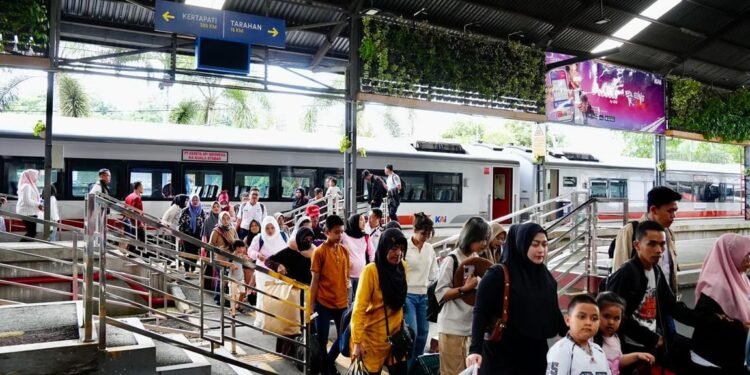 39.678 Penumpang Gunakan Kereta Api pada Masa Arus Mudik Lebaran 2026