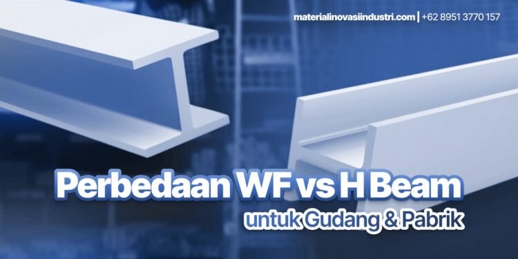 Perbedaan WF vs H Beam untuk Gudang & Pabrik: Mana Lebih Hemat Jangka Panjang?