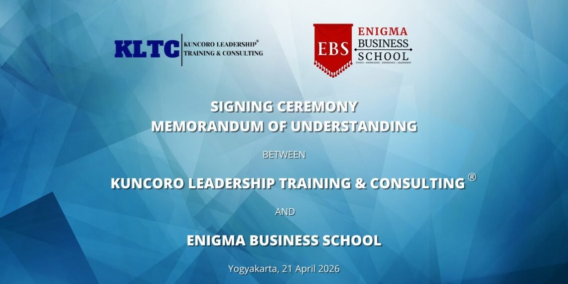 Perkuat Sinergi Akademik dan Industri Global, KLTC Lakukan MoU Dengan Enigma Business School (EBS)