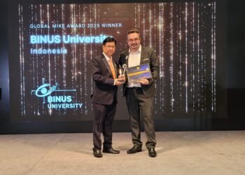 Menuju Usia ke-45, BINUS University Raih Global Most Innovative Knowledge Enterprise (MIKE) Award 2025: Wujudkan Dampak Berkelanjutan
