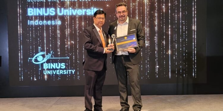 Menuju Usia ke-45, BINUS University Raih Global Most Innovative Knowledge Enterprise (MIKE) Award 2025: Wujudkan Dampak Berkelanjutan