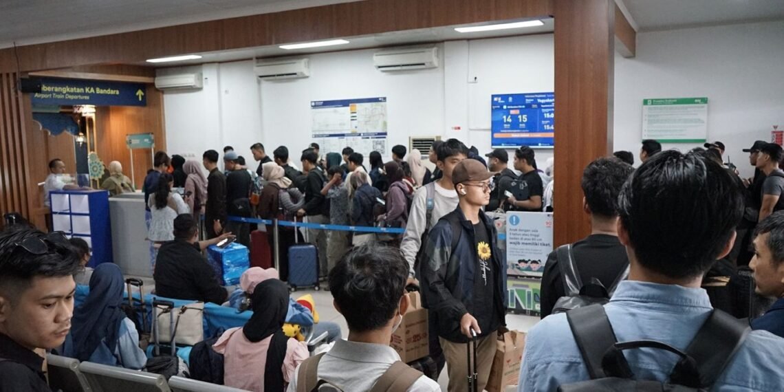 KAI Bandara Catat Peningkatan Penumpang pada Angkutan Lebaran 2026