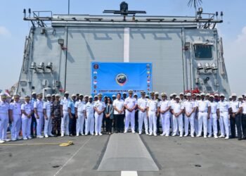 INS Sunayna Tiba di Jakarta, Misi “One Ocean, One Mission” Perkuat Sinergi Maritim Indonesia–India