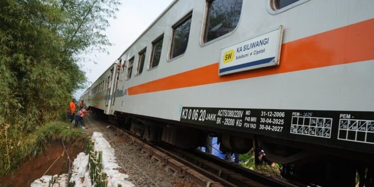 Perbaikan Jalur Cibeber–Lampegan Selesai, KA Siliwangi Kembali Beroperasi Normal Pada Jumat, 24 April 2026