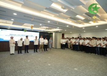 Holding Perkebunan Nusantara Perkuat Sinergi Internal, PalmCo Konsolidasikan Karyawan di Momentum Halal Bihalal
