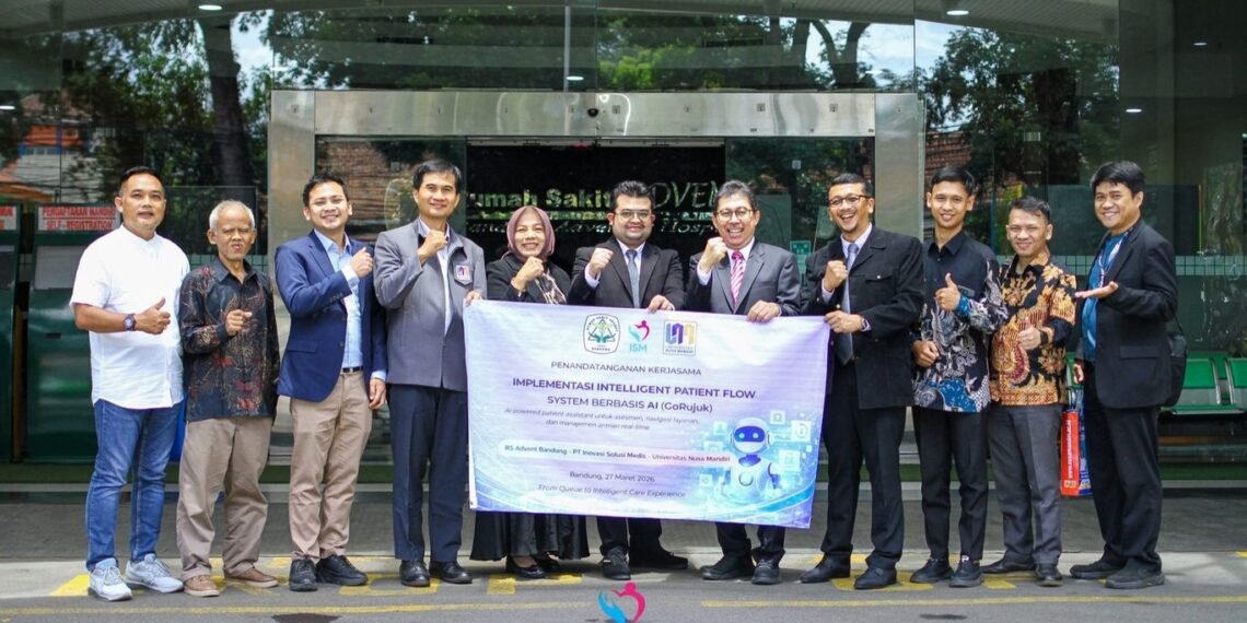 Revolusi Pelayanan Kesehatan Digital: RS Advent Bandung, PT ISM, dan UNM Luncurkan Sistem AI “GoRujuk”