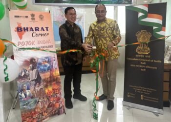 Bharat Corner Resmi Hadir di Unsrat, Perkuat Kerja Sama Akademik Indonesia–India