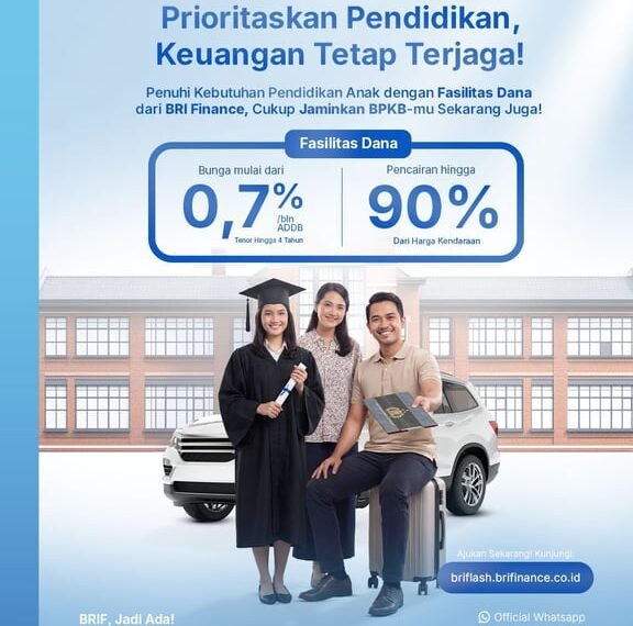 Prioritaskan Pendidikan Tanpa Tekanan Finansial, Ini Solusi dari BRI Finance