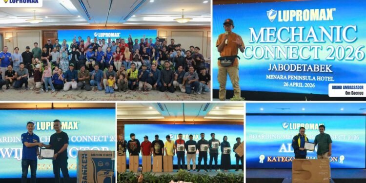 Lupromax Mechanic Connect 2026 – Jabodetabek : Bangun Relasi dan Apresiasi Mitra Bengkel