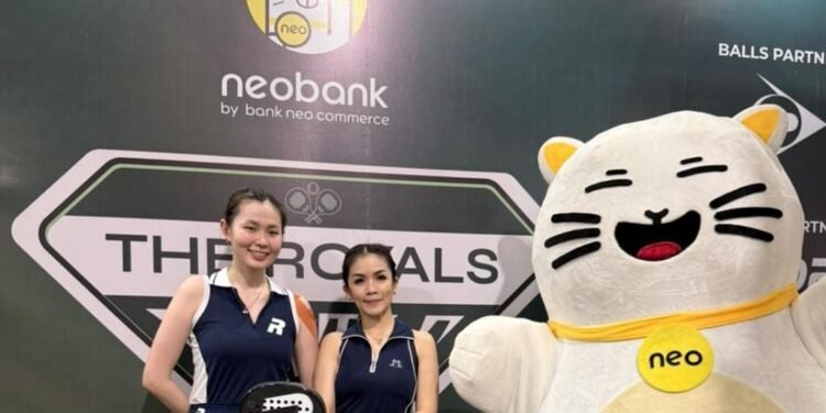 Bank Neo Commerce Dukung Tren Padel Jakarta lewat The Royals Battle presented by neobank