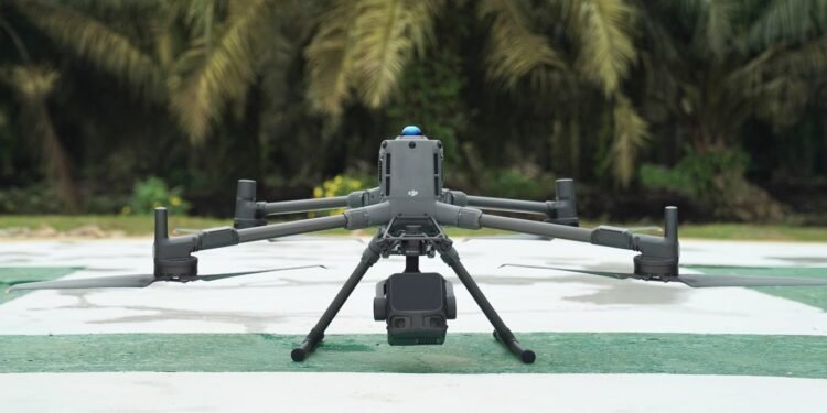 Pemetaan LiDAR Berbasis Drone untuk Perkebunan Sawit Skala Besar