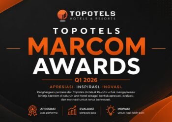 Topotels Gelar Marcom Awards Q1 2026, Perkuat Strategi Marketing Hotel di Tengah Tren Digitalisasi Hospitality