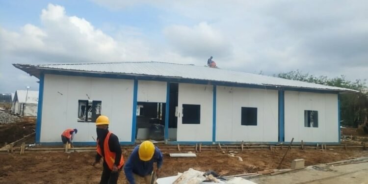 PT Krakatau Baja Konstruksi Rampungkan Mushola Modular dan Gedung Serba Guna Modular di Tapanuli Selatan