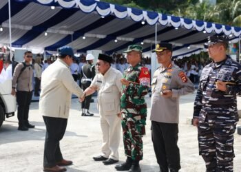 Presiden Prabowo dan Wali Kota Adhan  Satu Visi Bangun Kawasan Pesisir
