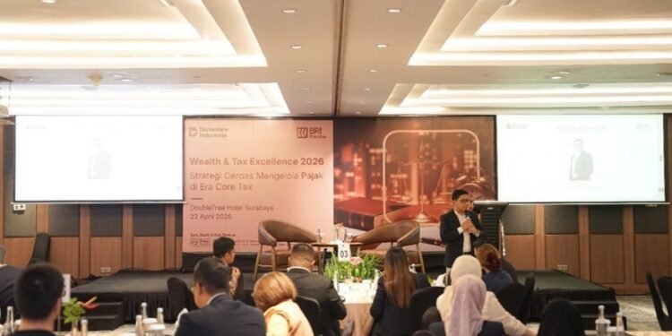 Perkuat Literasi dan Solusi Finansial Nasabah, BRI Life Hadirkan “Wealth and Tax Excellence 2026” di Surabaya