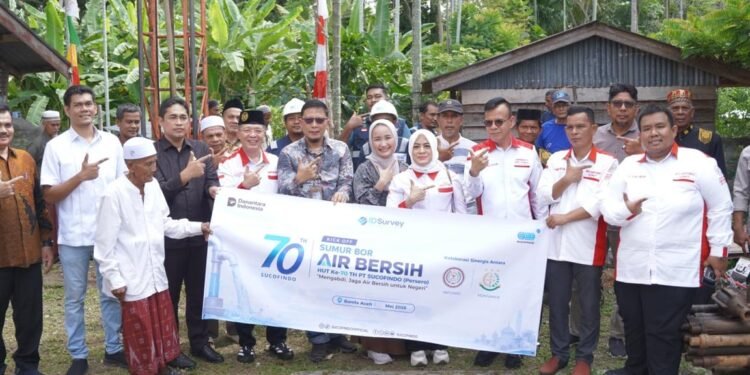 Kolaborasi ABPEDNAS–SUCOFINDO Kick Off Pembangunan 70 Sumur Air Bersih dari Aceh hingga Merauke