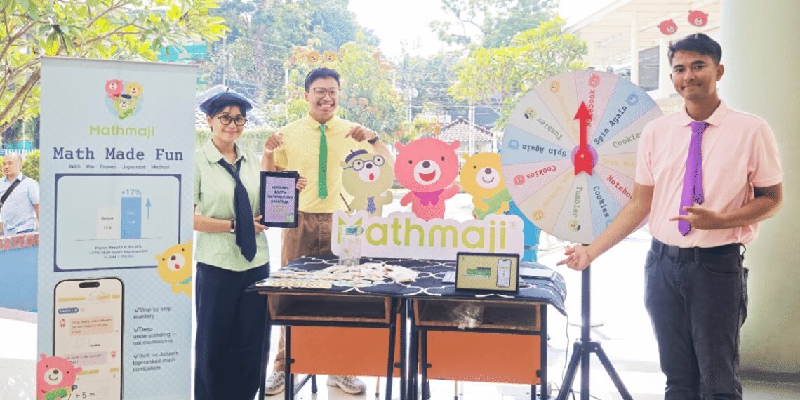 Mathmaji, aplikasi pembelajaran matematika global bergaya Jepang, meraih respons positif di Mid Term Fair Indonesia