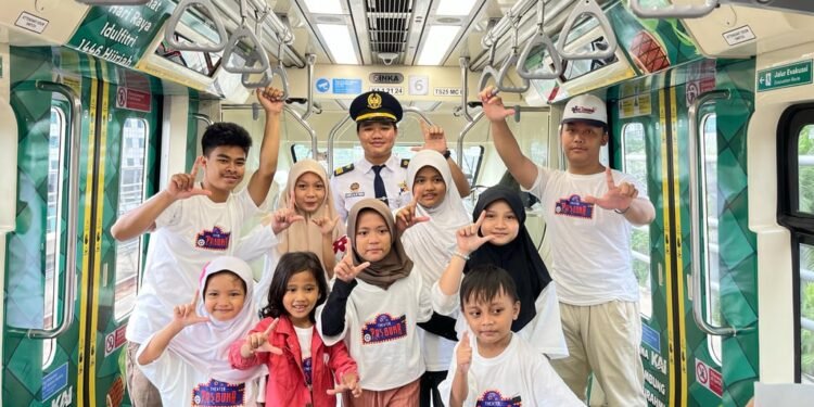 Edutrain LRT Jabodebek, Cara KAI Kenalkan Transportasi Publik kepada Anak Sejak Dini