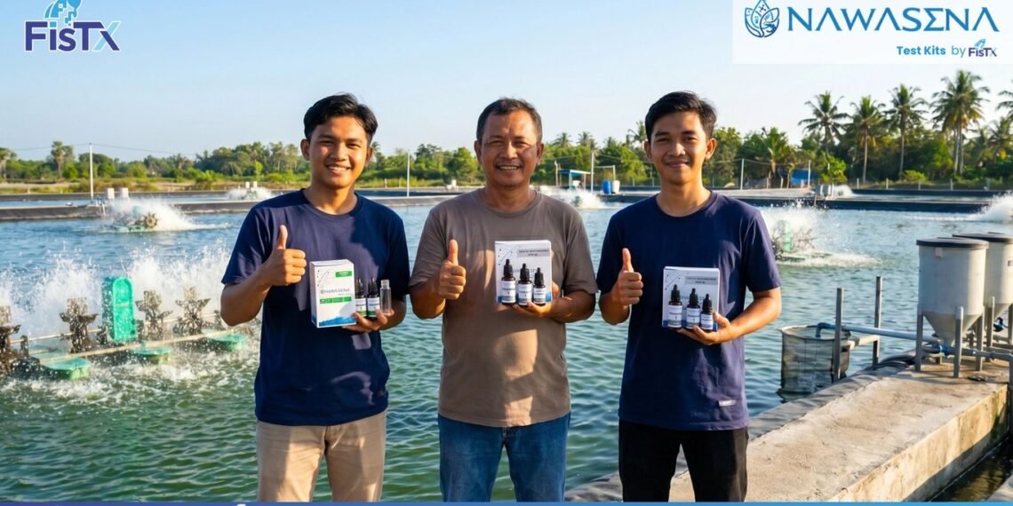 FisTx Resmi Luncurkan NAWASENA Water Test Kit, Solusi Monitoring Kualitas Air Tambak Lebih Mudah, Hemat, dan Cerdas