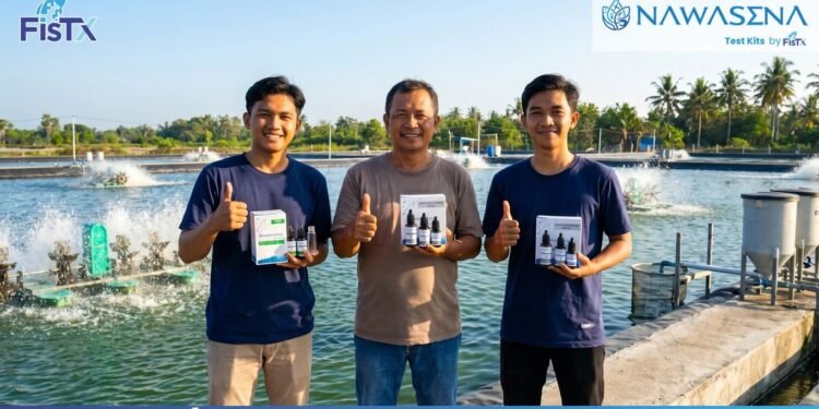 FisTx Resmi Luncurkan NAWASENA Water Test Kit, Solusi Monitoring Kualitas Air Tambak Lebih Mudah, Hemat, dan Cerdas