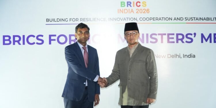 Menlu RI Sugiono Tiba di India untuk Hadiri BRICS FMM 2026