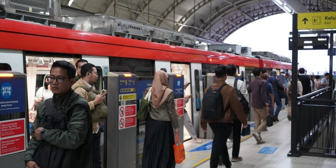 Libur Panjang 14–17 Mei, KAI Operasikan 270 Perjalanan LRT Jabodebek per Hari