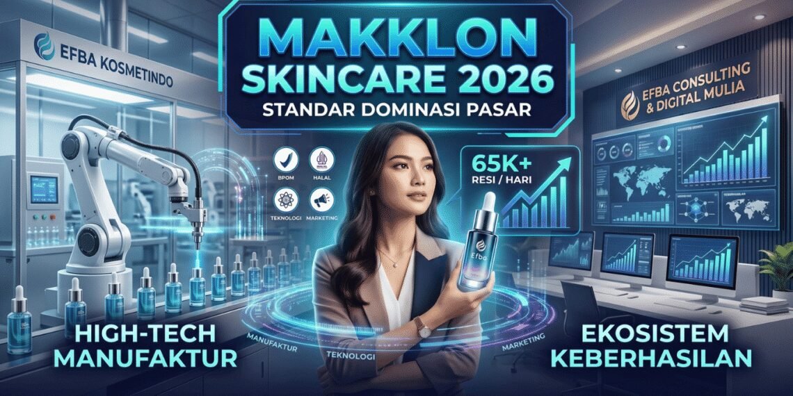 Dominasi Pasar Kecantikan 2026: Mengapa Maklon Skincare di Efba Kosmetindo Menjadi Standar Baru Keberhasilan Brand Berteknologi Tinggi