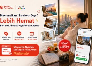 Maksimalkan “Sandwich Days” Lebih Hemat Bersama Akulaku PayLater dan Agoda