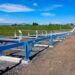 Jalur
penyangga sistem ban berjalan (conveyor belt support structure)    