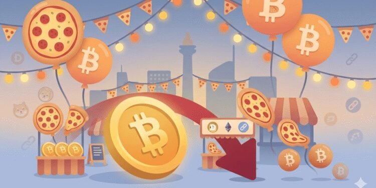 Bitcoin Terkoreksi Hingga Ke $76.000, Bittime Bitcoin Pizza Day Jadi Kesempatan Buy The Deep?