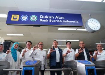KAI dan BSI Resmikan Kerja Sama Naming Rights Stasiun LRT Jabodebek “Dukuh Atas Bank Syariah Indonesia”