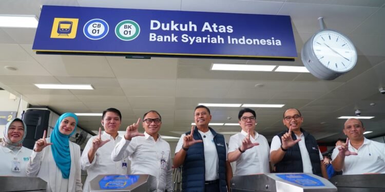 KAI dan BSI Resmikan Kerja Sama Naming Rights Stasiun LRT Jabodebek “Dukuh Atas Bank Syariah Indonesia”