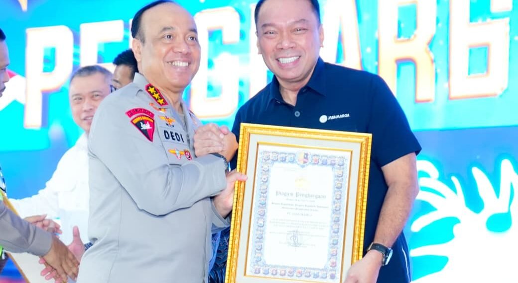 Bukti Nyata Keberhasilan Transformasi Digital Lalu Lintas, Jasa Marga Raih Penghargaan Kapolri Atas Kontribusi Sukseskan Pelayanan Operasi Nataru 2025/2026 dan Operasi Ketupat 2026