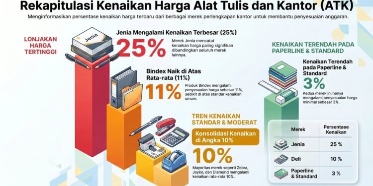 Optimisme di Tengah Kenaikan: Harga ATK Diprediksi Normal Seiring Meredanya Konflik Global
