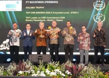 SUCOFINDO Raih TOP CSR Awards 2026, Tegaskan Komitmen terhadap ESG dan Pembangunan Berkelanjutan
