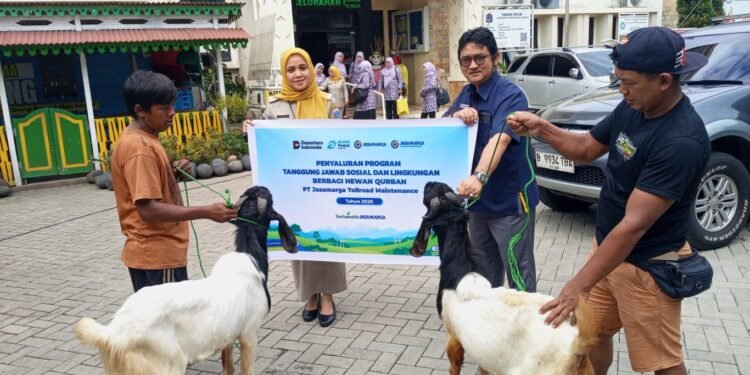 Wujud Kepedulian Sosial, PT Jasamarga Tollroad Maintenance Salurkan Bantuan Hewan Kurban Senilai Rp480 Juta untuk 1.650 Penerima Manfaat