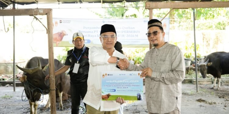 SUCOFINDO Tebar Semangat Berbagi melalui Penyembelihan Kurban Serentak di Seluruh Indonesia