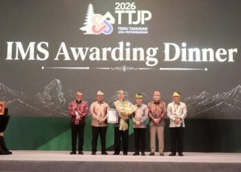 Terapkan Standar Pelayanan Unggul, SUCOFINDO Raih Predikat Emas Kategori Surveyor di Indonesia Mining Services Awards 2026