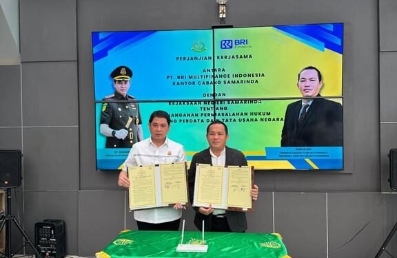 Dukung Penguatan Governance, BRI Finance Resmikan Kerja Sama dengan Kejari Samarinda