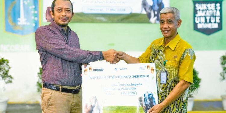 Pererat Kebersamaan dengan Masyarakat, SUCOFINDO Salurkan Bantuan Hewan Kurban di Kelurahan Pancoran