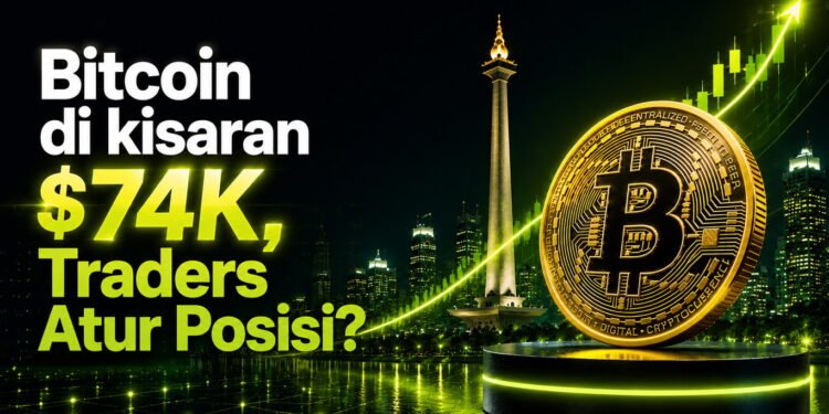 Bitcoin Flat di US$74K, Sebagian Investor Justru Mulai Positioning