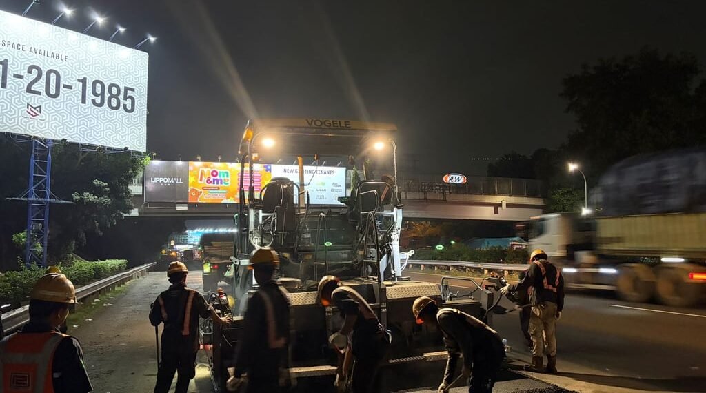 Tingkatkan Keamanan dan Kenyamanan Pengguna Jalan, PT Jasamarga Tollroad Maintenance Laksanakan Pekerjaan Rekonstruksi dan SFO di Ruas Tol Jakarta–Tangerang