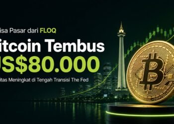 Bitcoin Tembus US$80.000, Pasar Diuji Transisi The Fed dan Perpecahan FOMC