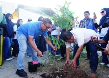 Peringati Hari Lingkungan Hidup Sedunia, Wawali Indra Ajak Warga Menanam Pohon