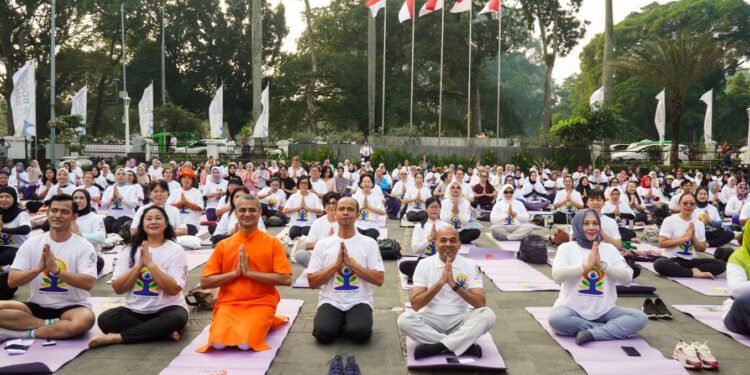 Kedutaan Besar India Gelar International Yoga Day 2026 di Bogor, Dihadiri Lebih dari 500 Peserta