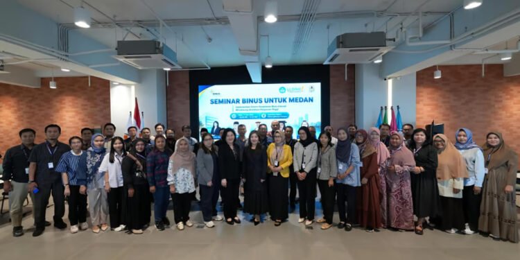 Penguatan Sistem Mutu Perguruan Tinggi dan Apresiasi Mahasiswa Jadi Sorotan lewat “BINUS Untuk Medan”