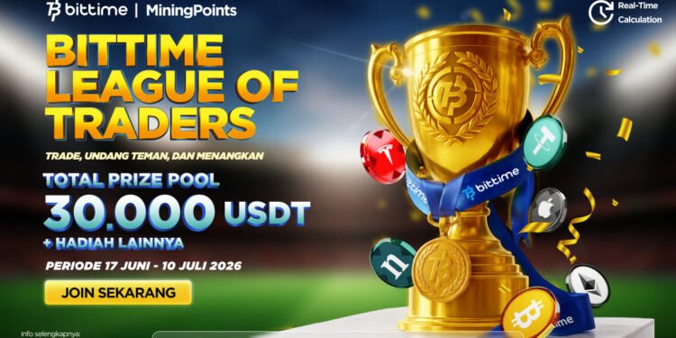 Rayakan Demam Piala Dunia, Bittime Hadirkan League of Traders Bagi Investor Indonesia