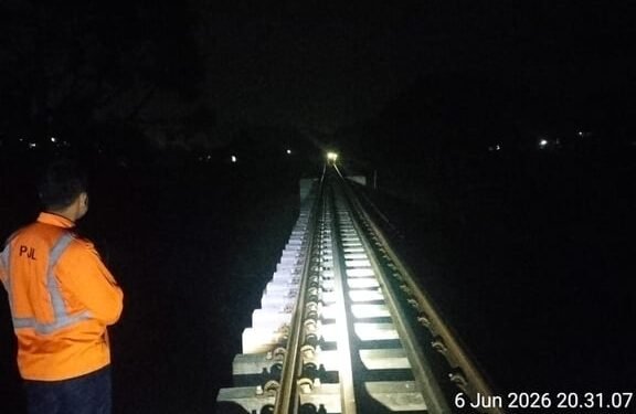 Keselamatan Prioritas Utama, KAI Daop 2 Bandung Pastikan Jalur Aman Pasca Gempa di Cianjur