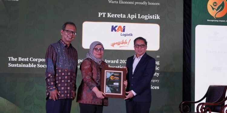 Komitmen Terhadap Keberlanjutan, KAI Logistik Raih Indonesia CSR Awards 2026